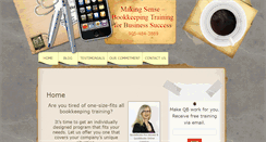 Desktop Screenshot of book-keepingtraining.com